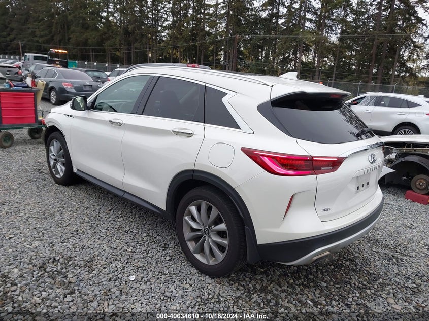 2022 INFINITI QX50 2.0L I-4 DI, DOHC, V(VIN: 3PCAJ5BB6NF121153