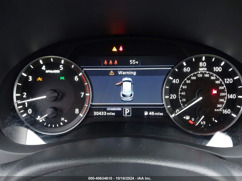 2022 INFINITI QX50 2.0L I-4 DI, DOHC, V(VIN: 3PCAJ5BB6NF121153