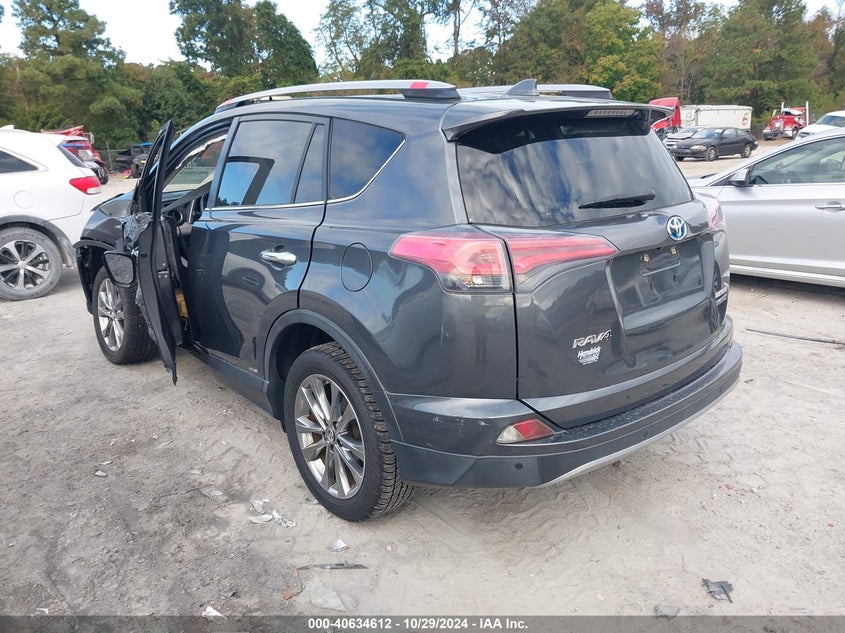2017 TOYOTA RAV4 HYBRID LIMITED - JTMDJREVXHD142495