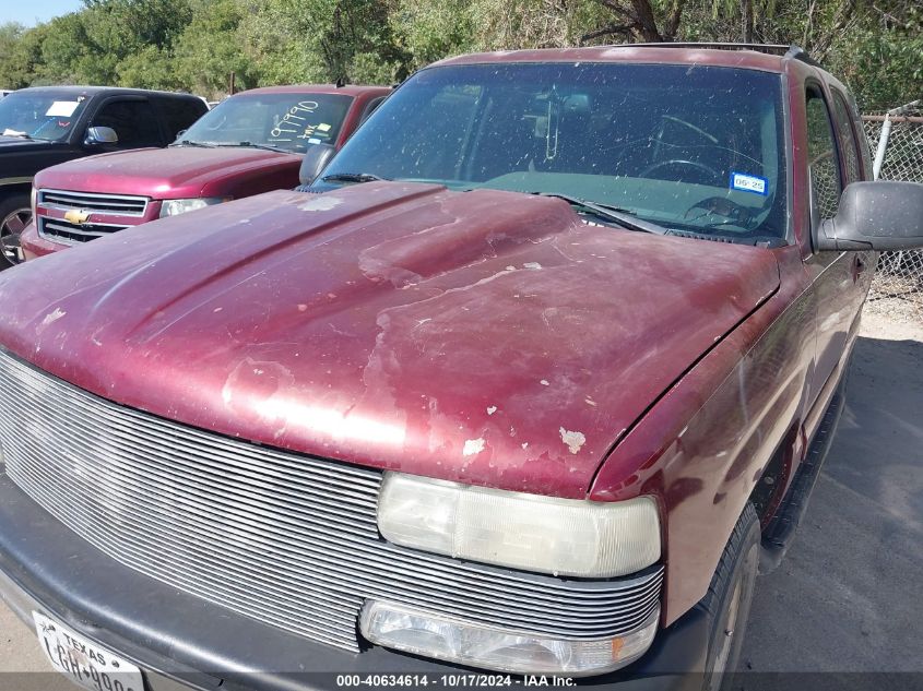 2001 Chevrolet Tahoe Ls VIN: 1GNEC13T01R189570 Lot: 40634614