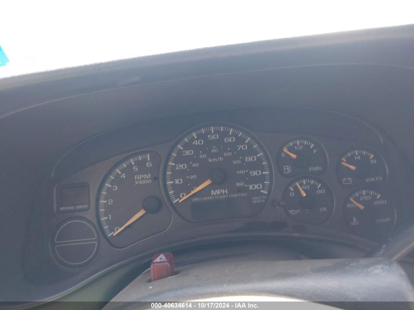 2001 Chevrolet Tahoe Ls VIN: 1GNEC13T01R189570 Lot: 40634614