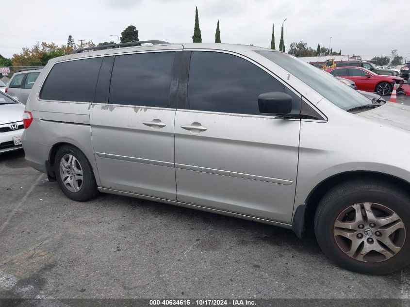 2005 Honda Odyssey Ex VIN: 5FNRL38465B001590 Lot: 40634615