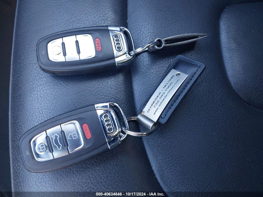 2013 Audi A4 2.0T Premium VIN: WAUBFAFL6DN007989 Lot: 40634646