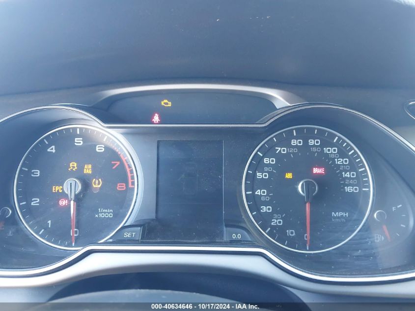 2013 Audi A4 2.0T Premium VIN: WAUBFAFL6DN007989 Lot: 40634646