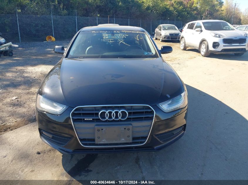 2013 Audi A4 2.0T Premium VIN: WAUBFAFL6DN007989 Lot: 40634646