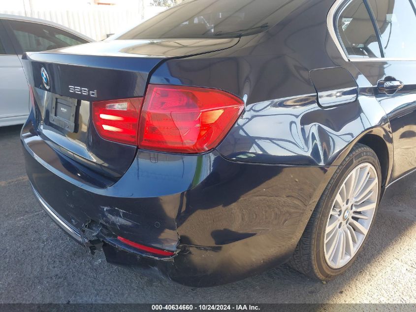 2015 BMW 328D VIN: WBA3D3C5XFK157572 Lot: 40634660