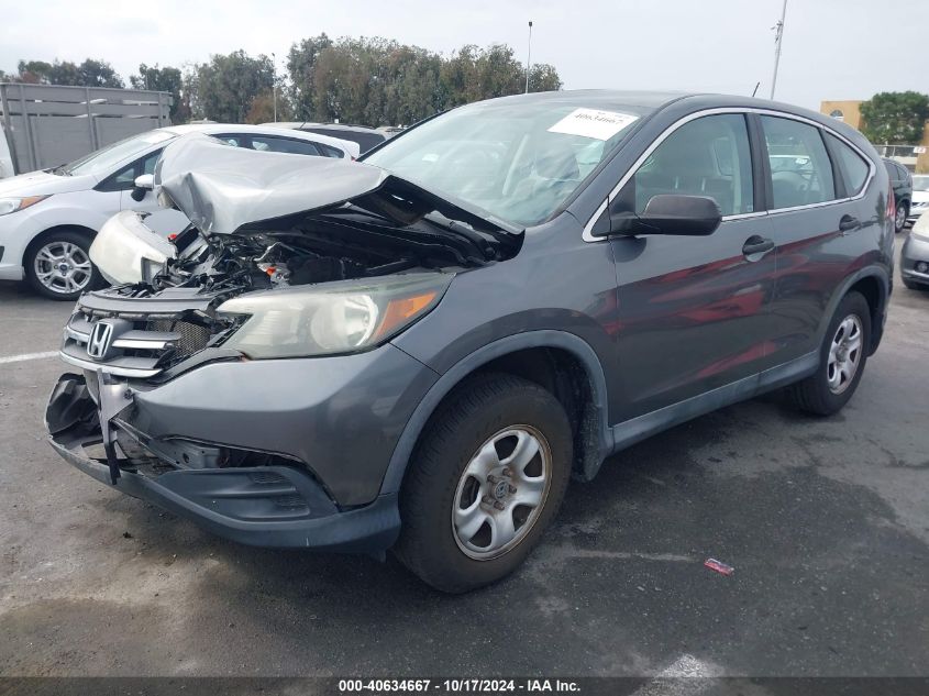 2014 Honda Cr-V Lx VIN: 3CZRM3H37EG713471 Lot: 40634667