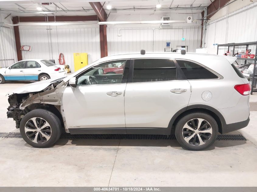 2016 KIA SORENTO 3.3L EX - 5XYPHDA59GG159645