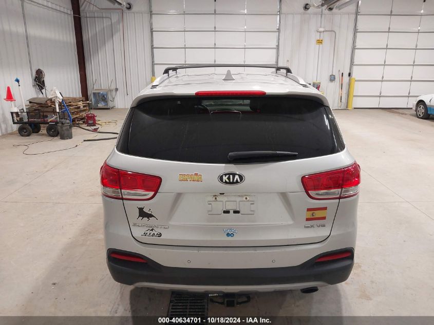 2016 KIA SORENTO 3.3L EX - 5XYPHDA59GG159645