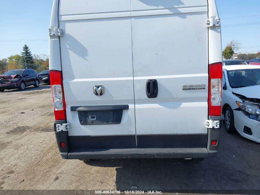 2023 Ram Promaster 2500 High Roof 159 Wb VIN: 3C6LRVDG5PE551752 Lot: 40634706