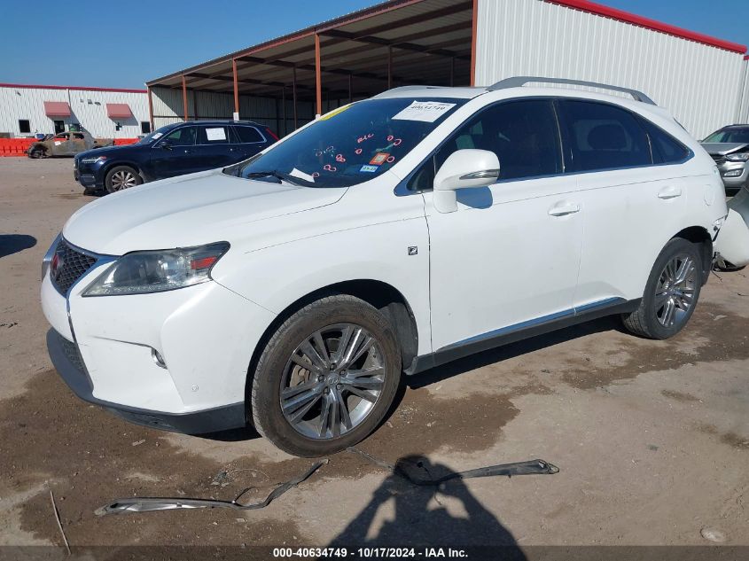 2015 Lexus Rx 350/Base/F Sport VIN: 2T2BK1BAXFC341415 Lot: 40634749