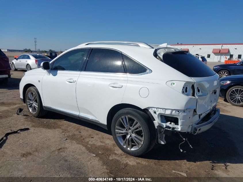 2015 Lexus Rx 350/Base/F Sport VIN: 2T2BK1BAXFC341415 Lot: 40634749