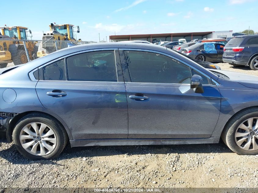 2017 Subaru Legacy 2.5I Premium VIN: 4S3BNAF6XH3048207 Lot: 40634760