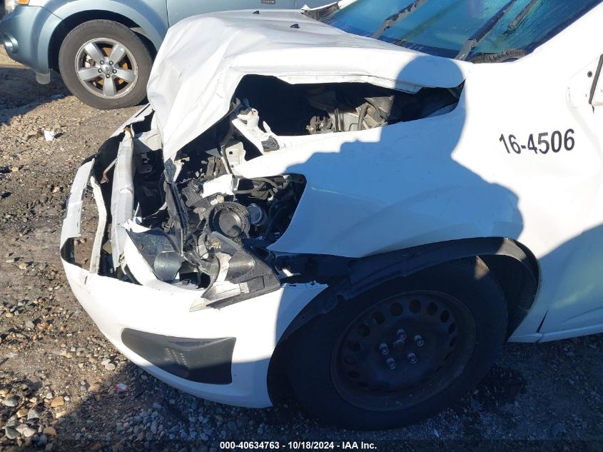 2016 Chevrolet Sonic Ls Auto VIN: 1G1JA6SH9G4124058 Lot: 40634763