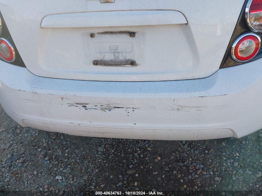 2016 Chevrolet Sonic Ls Auto VIN: 1G1JA6SH9G4124058 Lot: 40634763