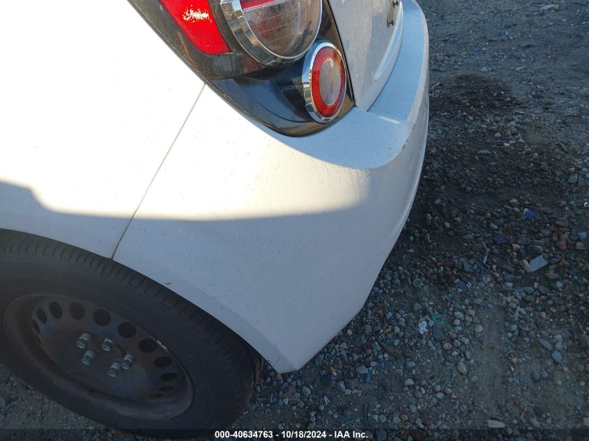 2016 Chevrolet Sonic Ls Auto VIN: 1G1JA6SH9G4124058 Lot: 40634763