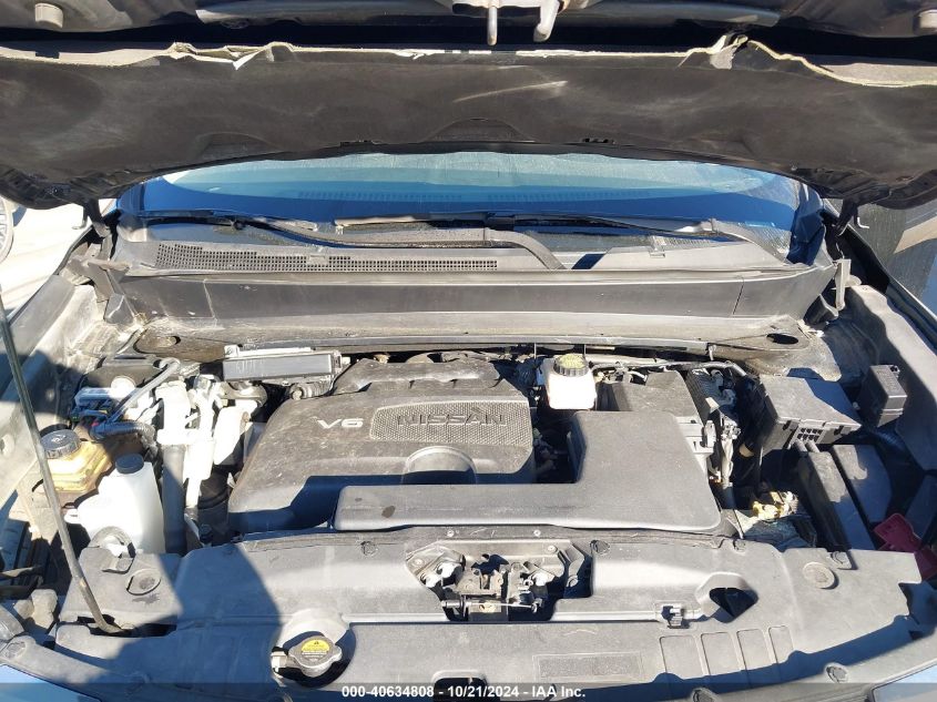 2017 Nissan Pathfinder S/Sv/Sl/Platinum VIN: 5N1DR2MM0HC641283 Lot: 40634808