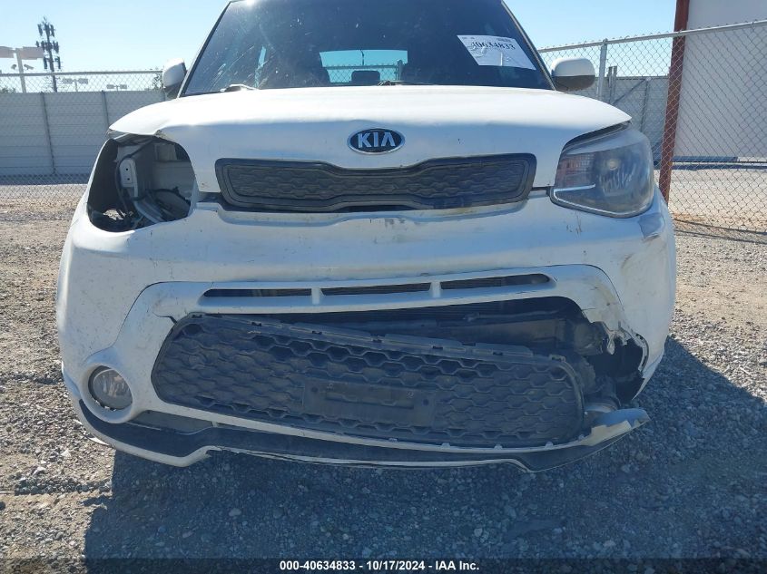 2016 Kia Soul + VIN: KNDJP3A58G7364275 Lot: 40634833