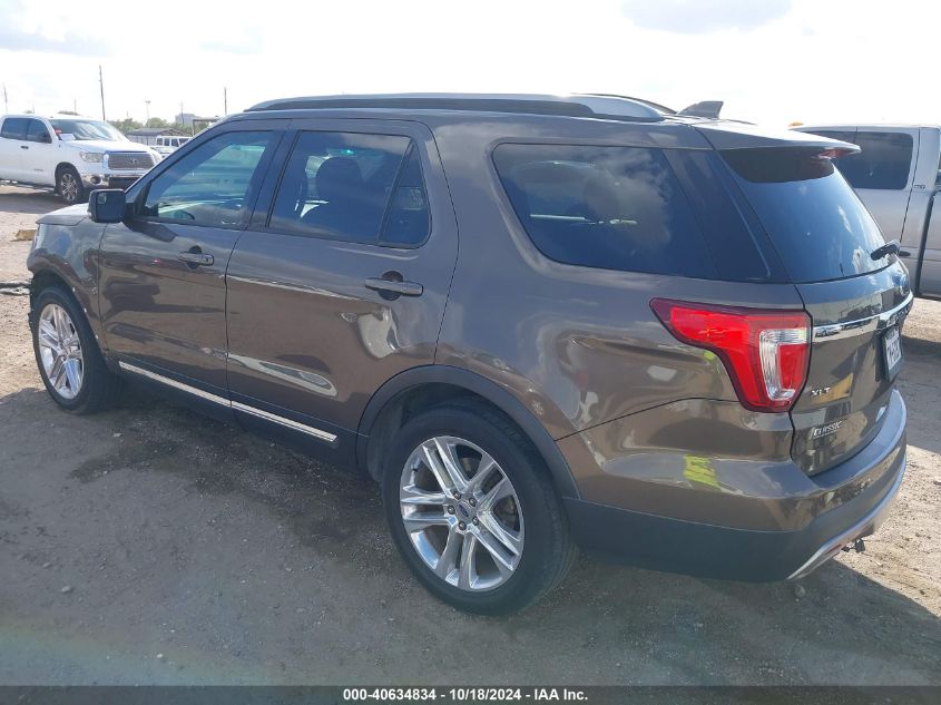 VIN 1FM5K7D86GGD33888 2016 Ford Explorer, Xlt no.3