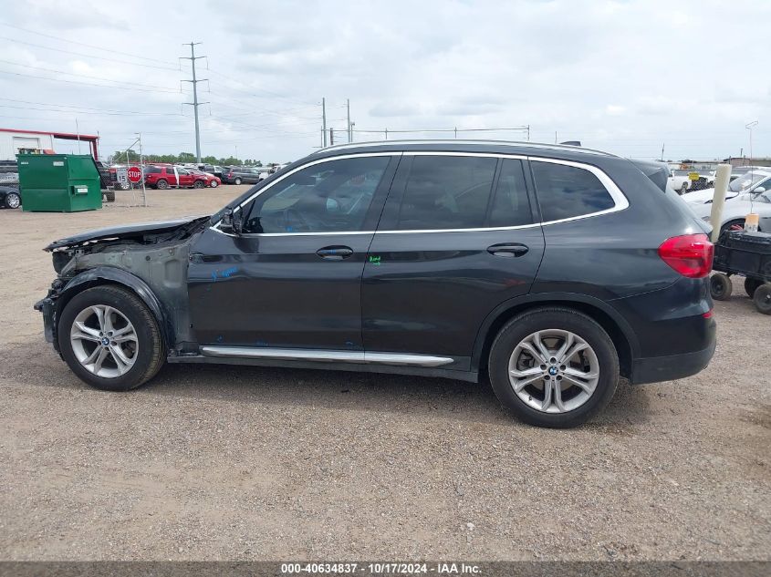 2019 BMW X3 Sdrive30I VIN: 5UXTR7C51KLF32752 Lot: 40634837