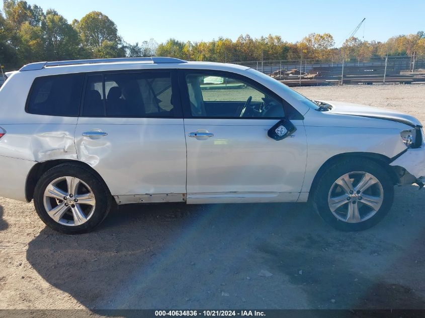 2008 Toyota Highlander Limited VIN: JTEES42A582070523 Lot: 40634836