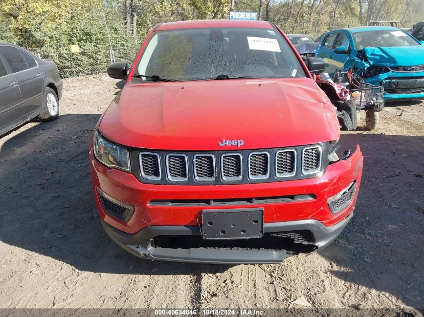 2018 Jeep Compass Sport 4X4 VIN: 3C4NJDAB6JT146756 Lot: 40634846