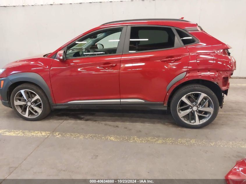 2019 Hyundai Kona Limited VIN: KM8K3CA55KU394470 Lot: 40634880