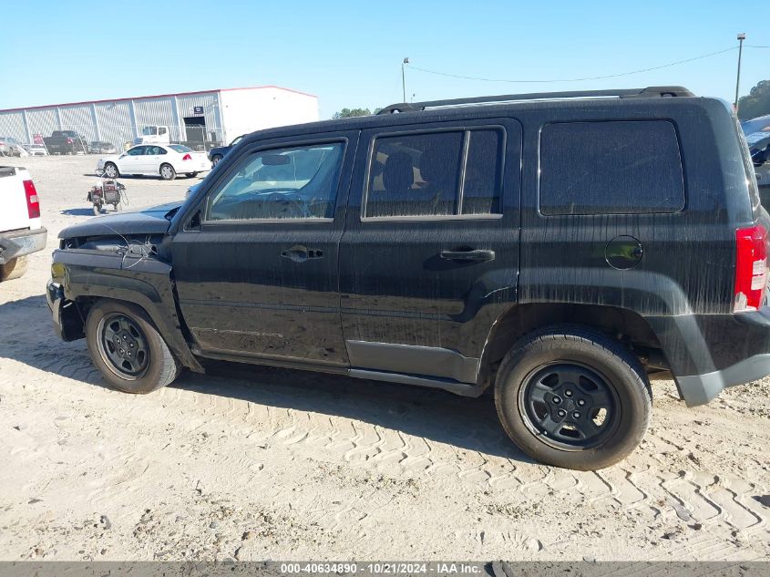 2014 Jeep Patriot Sport VIN: 1C4NJPBA7ED534498 Lot: 40634890