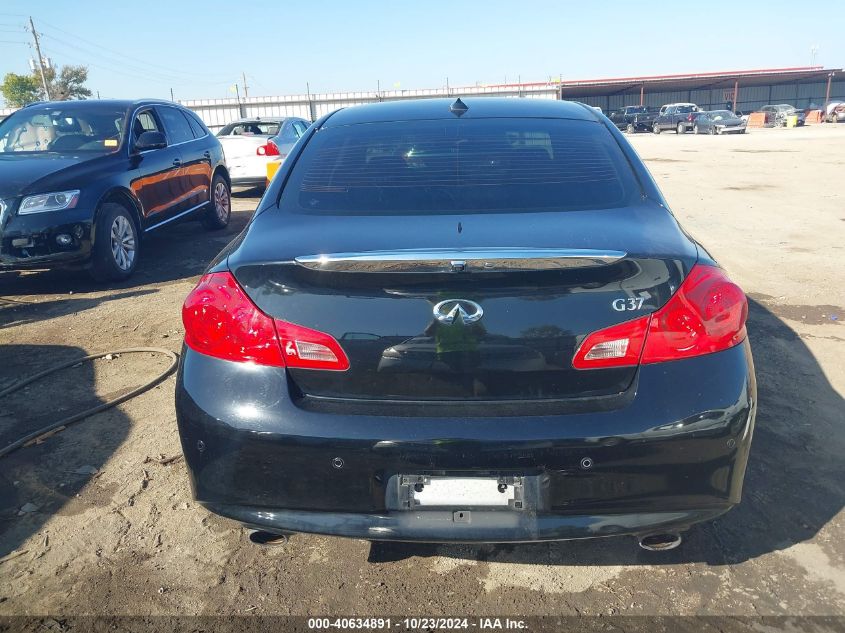 2013 Infiniti G37 Journey VIN: JN1CV6AP1DM716310 Lot: 40634891