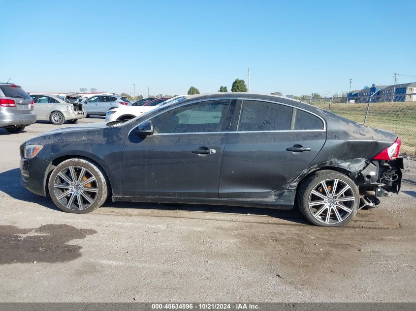 2016 Volvo S60 Premier VIN: YV149MFK6G2395690 Lot: 40634896