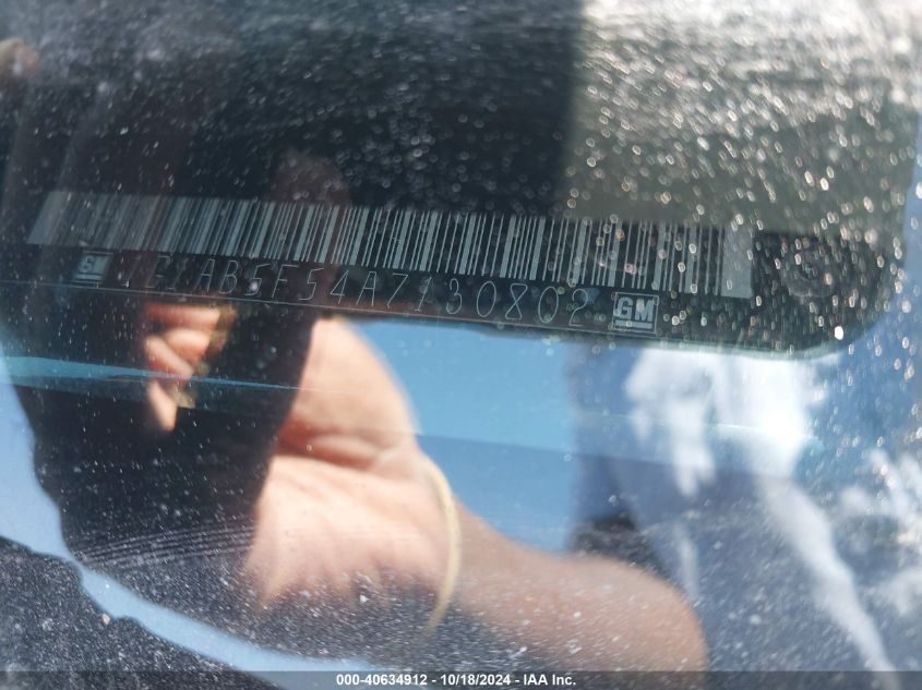 2010 Chevrolet Cobalt Ls VIN: 1G1AB5F54A7130802 Lot: 40634912