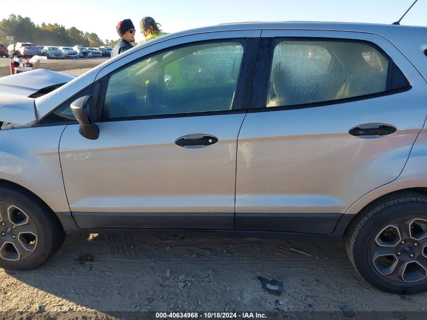 2019 Ford Ecosport S VIN: MAJ3S2FE9KC274746 Lot: 40634968