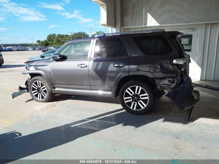 2022 Toyota 4Runner Limited VIN: JTEKU5JR7N5998712 Lot: 40634978