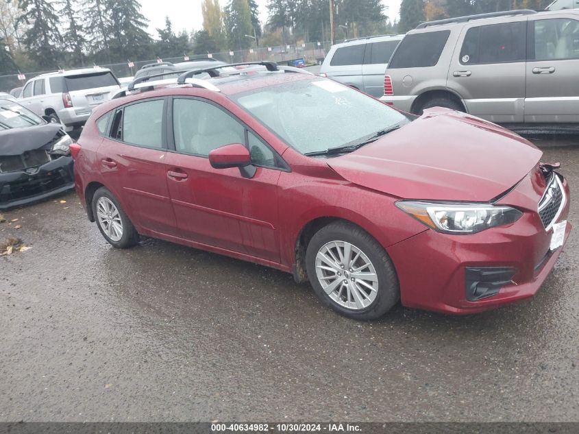 2017 SUBARU IMPREZA 2.0I PREMIUM - 4S3GTAD68H3734566