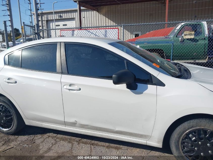 2020 SUBARU IMPREZA VIN: 4S3GKAB67L3615485