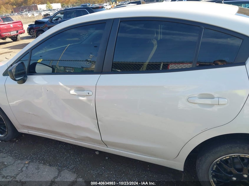 2020 SUBARU IMPREZA VIN: 4S3GKAB67L3615485