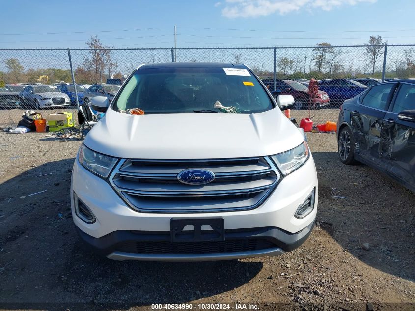 2018 Ford Edge Titanium VIN: 2FMPK4K86JBC54469 Lot: 40634990