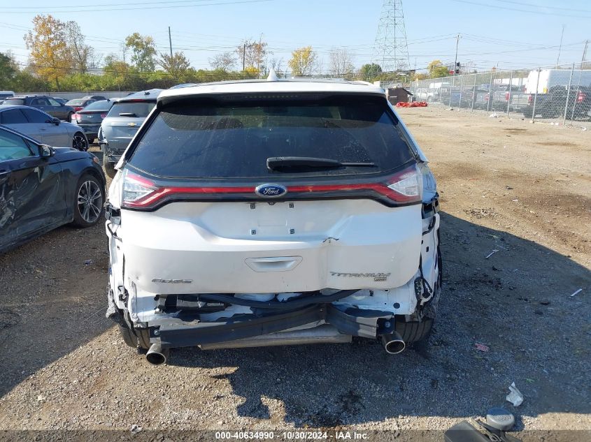 2018 Ford Edge Titanium VIN: 2FMPK4K86JBC54469 Lot: 40634990