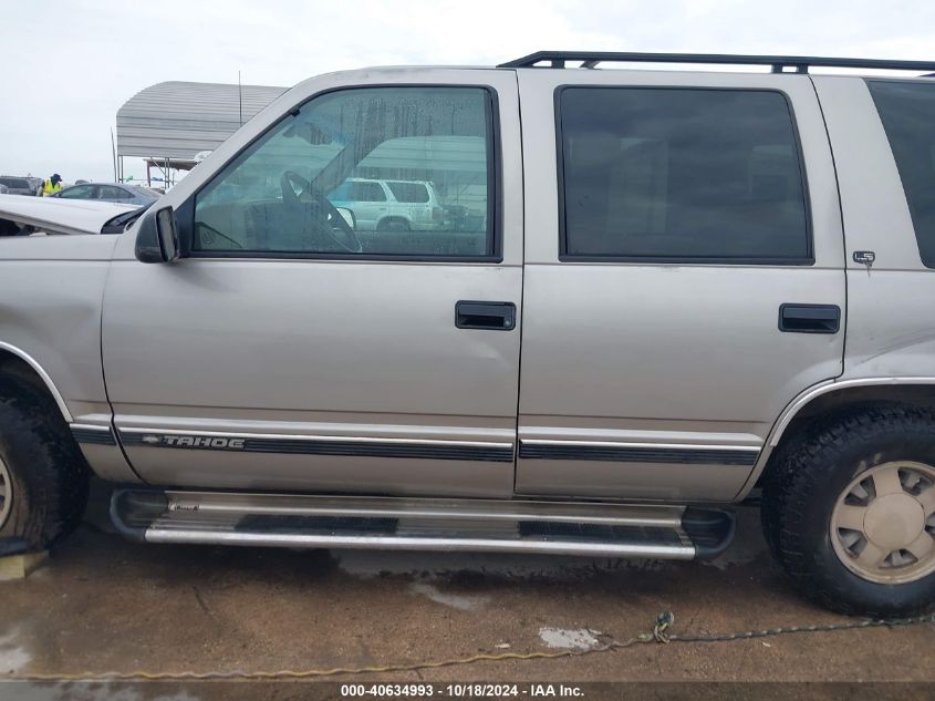 1999 Chevrolet Tahoe Lt VIN: 1GNEC13R3XJ459872 Lot: 40634993