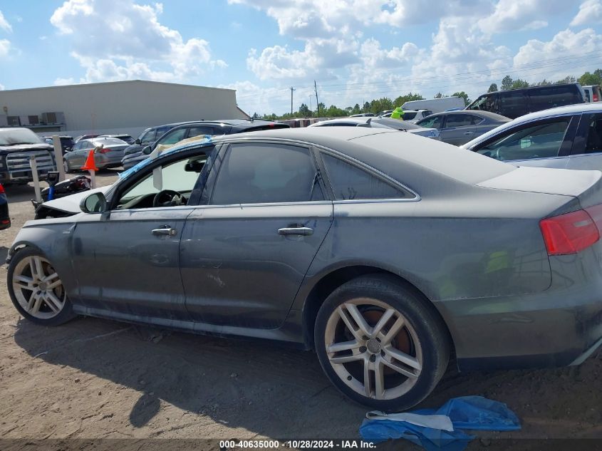 2015 Audi A6 3.0T Premium Plus VIN: WAUHGAFC2FN019082 Lot: 40635000