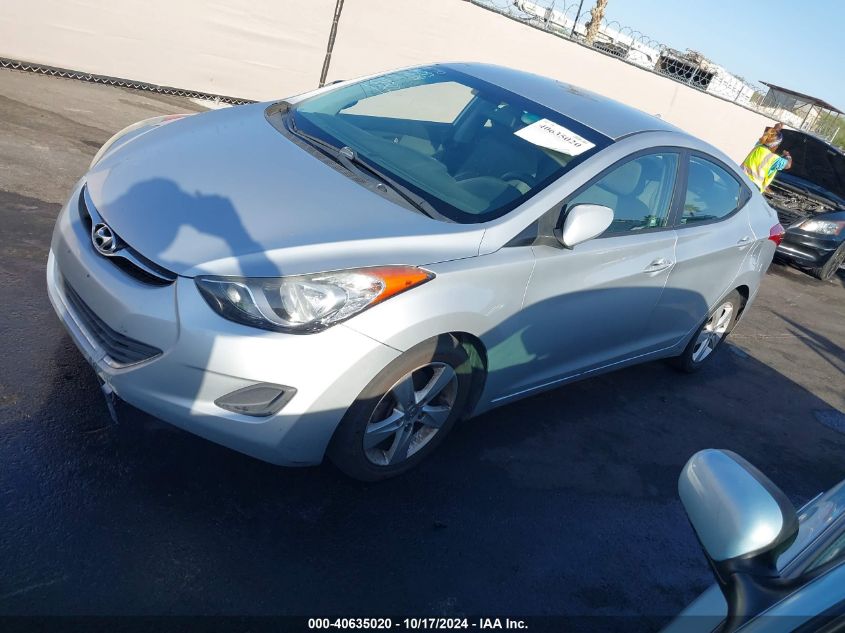 2013 Hyundai Elantra Gls/Limited VIN: 5NPDH4AE6DH302736 Lot: 40635020