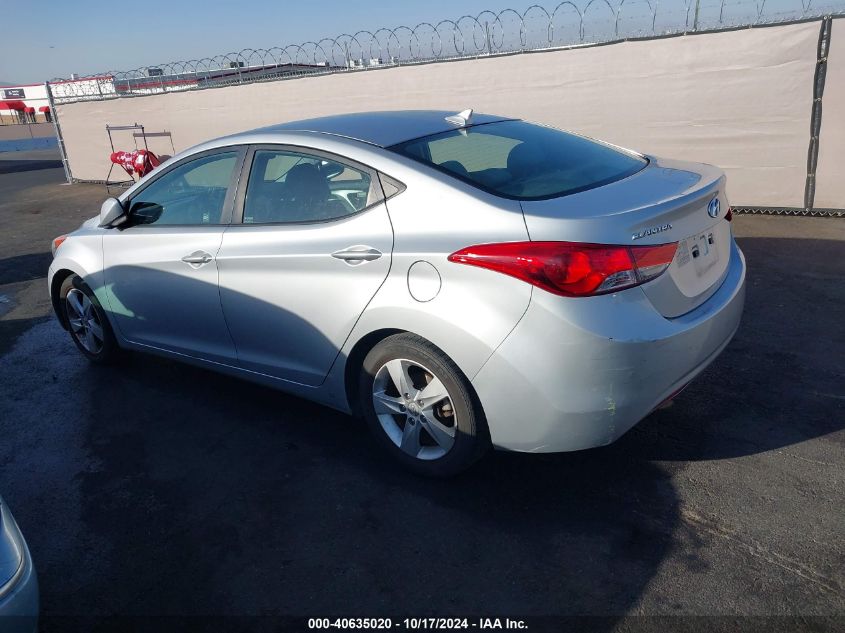 2013 Hyundai Elantra Gls/Limited VIN: 5NPDH4AE6DH302736 Lot: 40635020