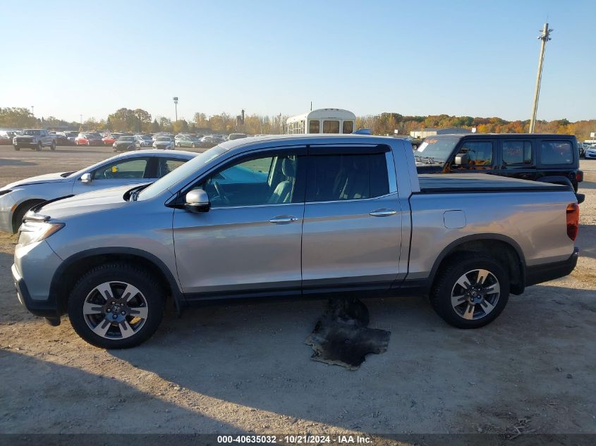 2017 Honda Ridgeline Rtl-E VIN: 5FPYK3F7XHB006671 Lot: 40635032