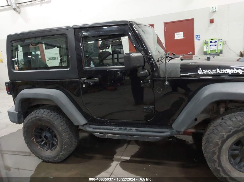 2014 Jeep Wrangler Sport VIN: 1C4AJWAGXEL319332 Lot: 40635037