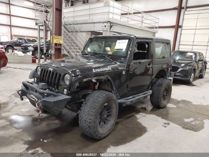 2014 Jeep Wrangler Sport VIN: 1C4AJWAGXEL319332 Lot: 40635037