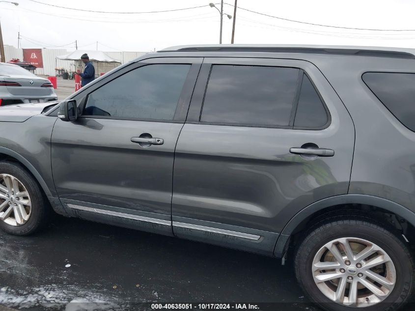 2016 Ford Explorer Xlt VIN: 1FM5K7D81GGC12833 Lot: 40635051