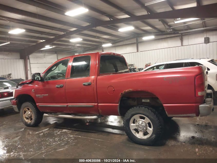 2006 Dodge Ram 2500 St/Slt/Laramie VIN: 3D7KS28C06G246991 Lot: 40635056