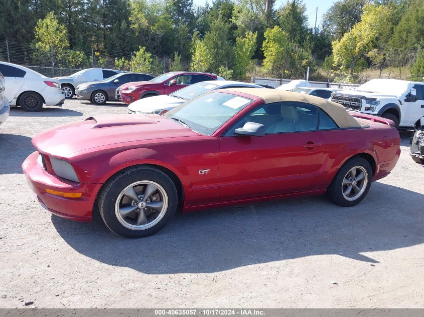 2005 Ford Mustang Gt/Gt Deluxe VIN: 1ZVHT85H855209677 Lot: 40635057