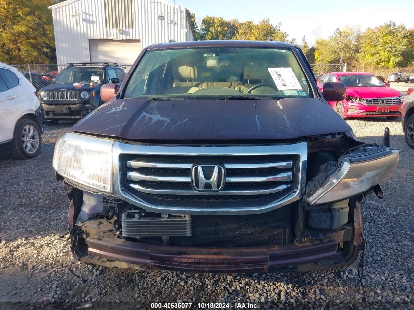 2014 Honda Pilot Touring VIN: 5FNYF4H94EB053157 Lot: 40635077