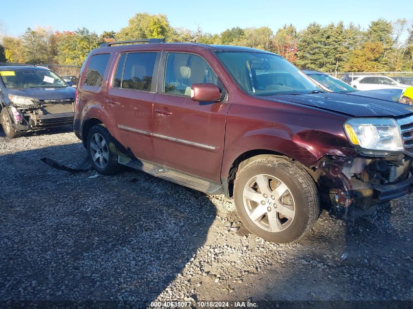 2014 Honda Pilot Touring VIN: 5FNYF4H94EB053157 Lot: 40635077